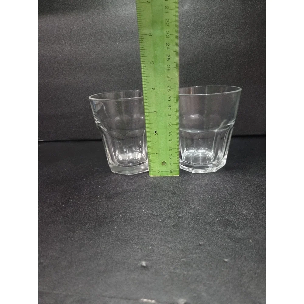 Libbey Clear Glass Tumblers. Set Of 2, 4